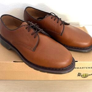 Dr Martens Airwair Octavius Tan Brown Leather Oxford Shoes Men Size 11 New RARE